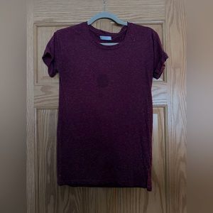 Maroon t-shirt